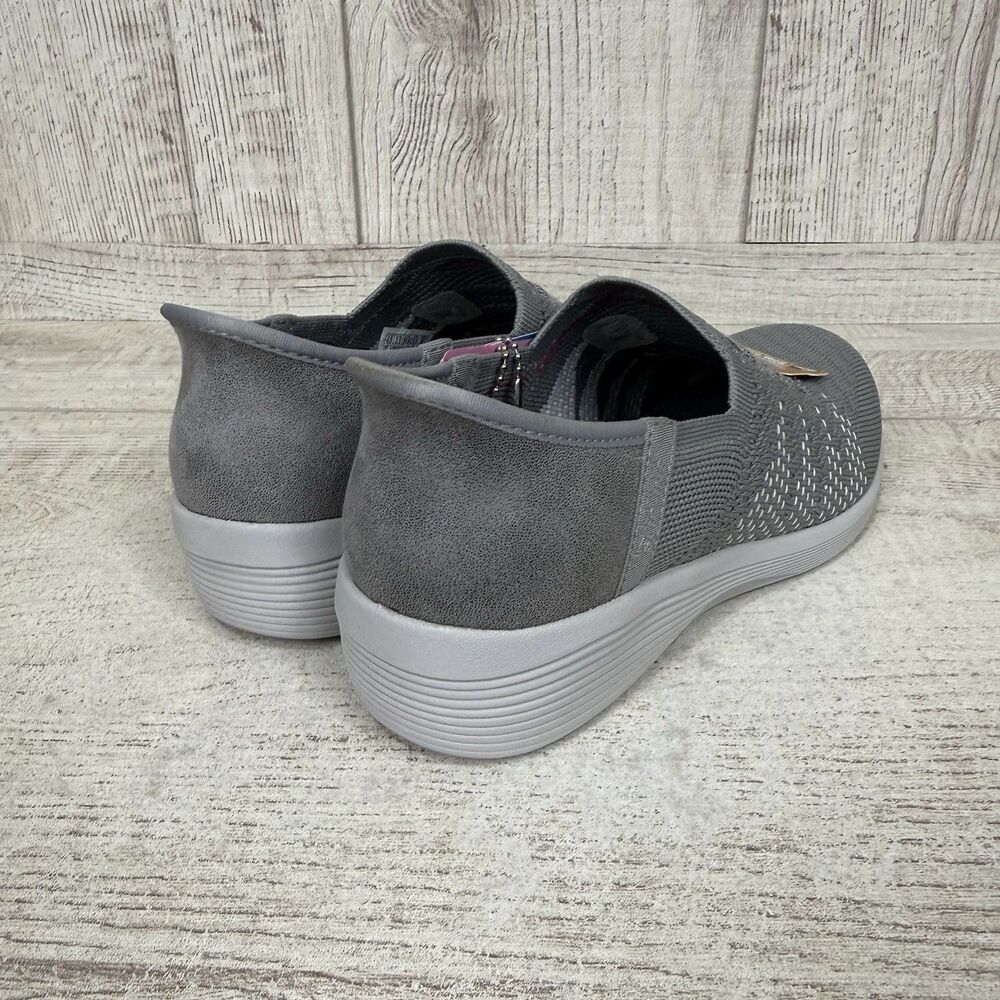 Skechers Slip-Ins Arya Swiftly Fashion Comfort 158918 Women Sz 6.5 Sneakers Grey - Picture 5 of 9